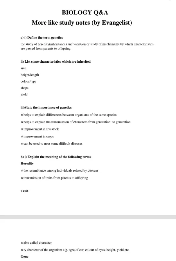 Bio Essay Questions And Answers
