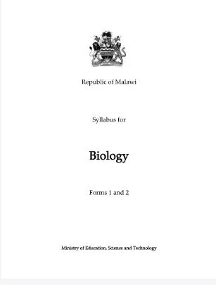Biology syllabus Forms 1-2