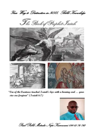 The Book Of Phrophet Isaiah